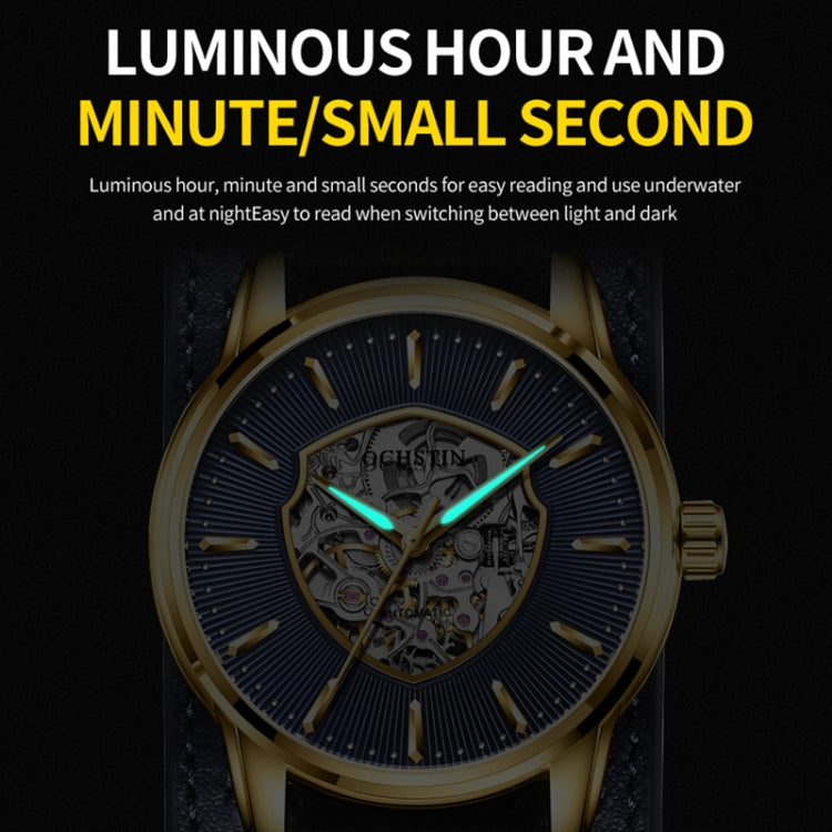 Orologio da uomo meccanico cavo serie pilota OCHSTIN 7010C