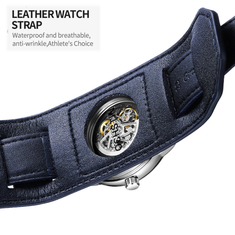 Orologio da uomo meccanico cavo serie pilota OCHSTIN 7010C