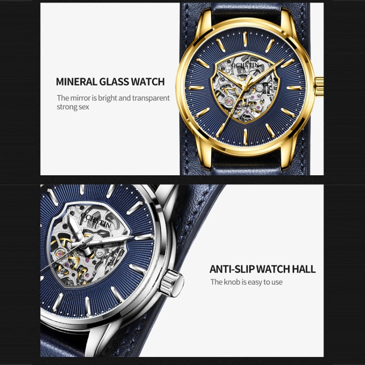 Orologio da uomo meccanico cavo serie pilota OCHSTIN 7010C