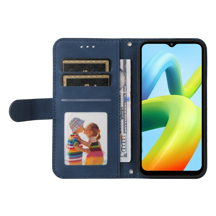 Custodia per telefono in pelle con bottone in metallo con albero della vita Skin Feel, For Xiaomi Redmi A1+, For Xiaomi Redmi 11 Prime 4G, For Xiaomi Redmi Note 12 China, For Xiaomi Redmi Note 12 Pro 5G China