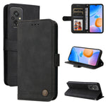 Custodia per telefono in pelle con bottone in metallo con albero della vita Skin Feel, For Xiaomi Redmi A1+, For Xiaomi Redmi 11 Prime 4G, For Xiaomi Redmi Note 12 China, For Xiaomi Redmi Note 12 Pro 5G China