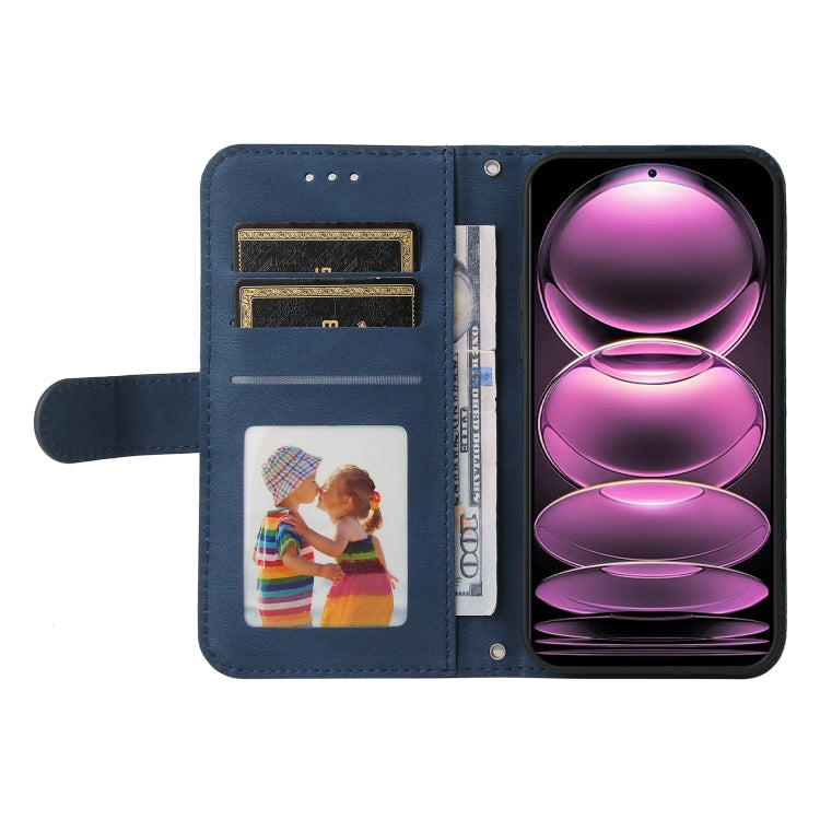 Custodia per telefono in pelle con bottone in metallo con albero della vita Skin Feel, For Xiaomi Redmi Note 12 Pro+ China