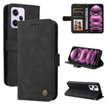 Custodia per telefono in pelle con bottone in metallo con albero della vita Skin Feel, For Xiaomi Redmi Note 12 Pro+ China