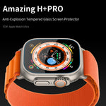 Pellicola in vetro temperato antideflagrante NILLKIN H+Pro 0,2 mm 9H, For Apple Watch Ultra 49mm