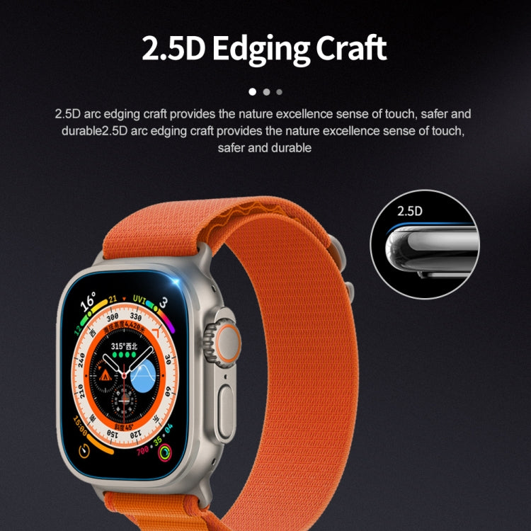 Pellicola in vetro temperato antideflagrante NILLKIN H+Pro 0,2 mm 9H, For Apple Watch Ultra 49mm