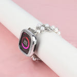 Cinturino per orologio con cinturino in perle, For Fitbit Versa 3 / Sense