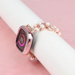 Cinturino per orologio con cinturino in perle, For Fitbit Versa 3 / Sense