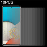 Pellicola in vetro temperato 10 pezzi 0,26 mm 9H 2,5D, For Samsung Galaxy A54 5G (10 PCS)