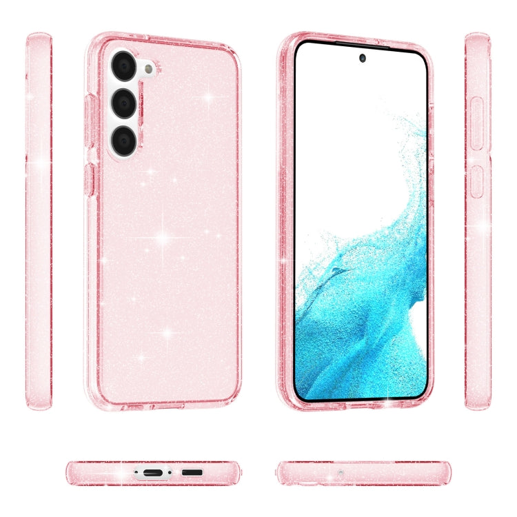 Custodia per telefono in polvere glitterata stile Terminator antiurto, For Samsung Galaxy S23 5G, For Samsung Galaxy S23+ 5G, For Samsung Galaxy S23 Ultra 5G, For Samsung Galaxy A14 5G