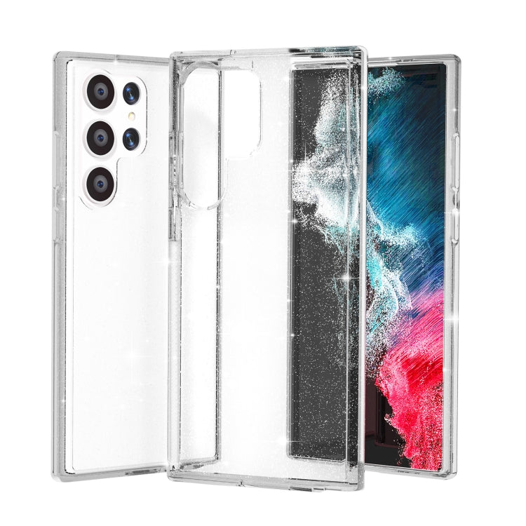 Custodia per telefono in polvere glitterata stile Terminator antiurto, For Samsung Galaxy S23 5G, For Samsung Galaxy S23+ 5G, For Samsung Galaxy S23 Ultra 5G, For Samsung Galaxy A14 5G