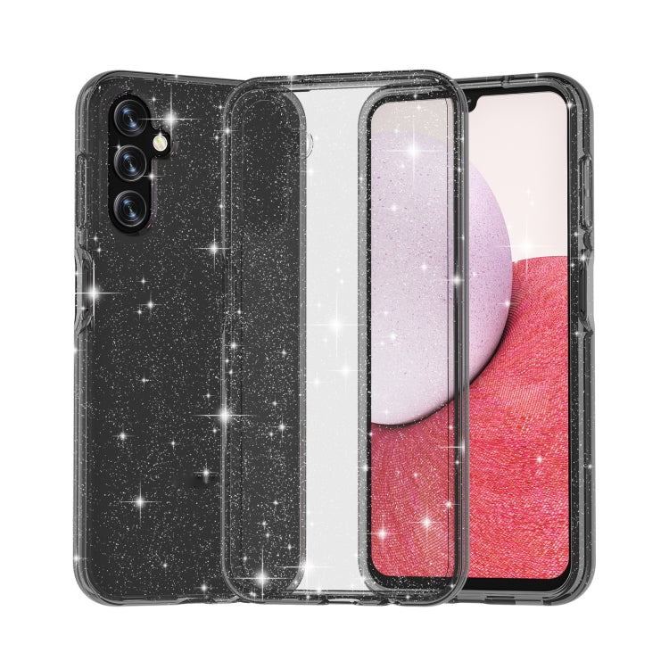 Custodia per telefono in polvere glitterata stile Terminator antiurto, For Samsung Galaxy S23 5G, For Samsung Galaxy S23+ 5G, For Samsung Galaxy S23 Ultra 5G, For Samsung Galaxy A14 5G