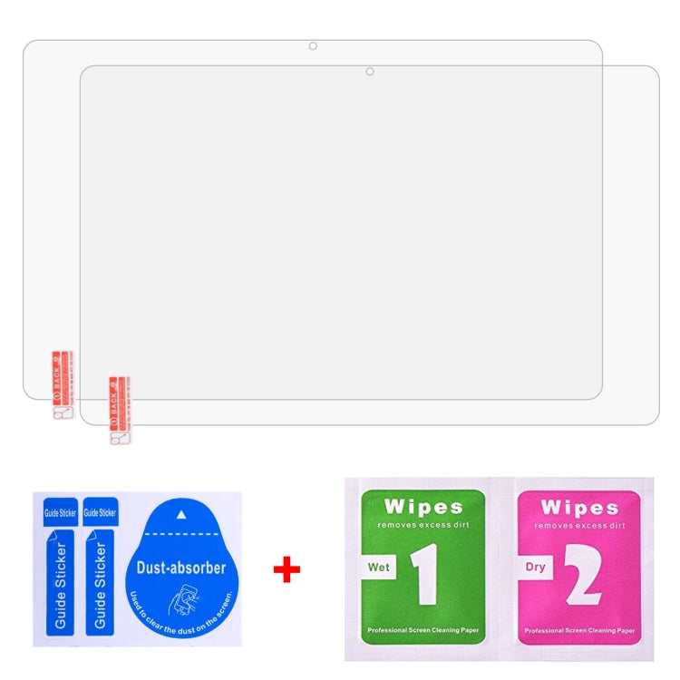 Pellicola in vetro temperato per tablet antideflagrante 2 pezzi 9H 2.5D, For Lenovo Tab P11 Gen 2 11.5 inch / Tab K11 Plus (2 PCS)