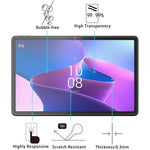 Pellicola in vetro temperato per tablet antideflagrante 2 pezzi 9H 2.5D, For Lenovo Tab P11 Gen 2 11.5 inch / Tab K11 Plus (2 PCS)
