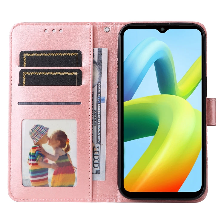 Custodia per telefono in pelle di girasole goffrata, For Xiaomi Redmi A1+, For Xiaomi Redmi 11 Prime 4G, For Xiaomi Redmi Note 12 China, For Xiaomi Redmi Note 12 Pro 5G China