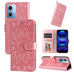 Custodia per telefono in pelle di girasole goffrata, For Xiaomi Redmi A1+, For Xiaomi Redmi 11 Prime 4G, For Xiaomi Redmi Note 12 China, For Xiaomi Redmi Note 12 Pro 5G China