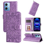 Custodia per telefono in pelle di girasole goffrata, For Xiaomi Redmi A1+, For Xiaomi Redmi 11 Prime 4G, For Xiaomi Redmi Note 12 China, For Xiaomi Redmi Note 12 Pro 5G China
