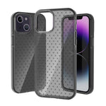 Custodia per cellulare in TPU trasparente con motivo a griglia, For iPhone 14, For iPhone 14 Plus, For iPhone 14 Pro, For iPhone 14 Pro Max