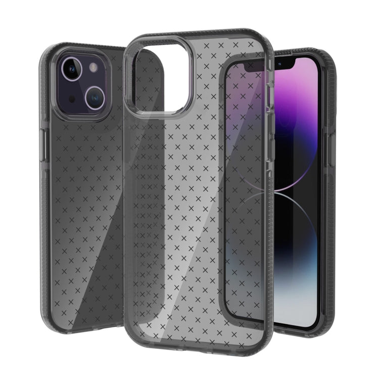 Custodia per cellulare in TPU trasparente con motivo a griglia, For iPhone 14, For iPhone 14 Plus, For iPhone 14 Pro, For iPhone 14 Pro Max