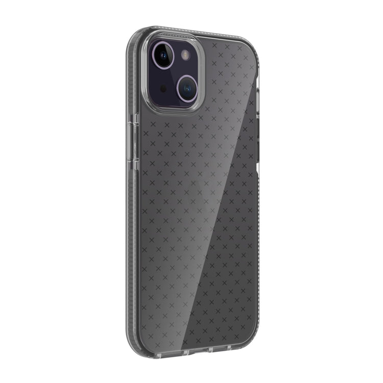 Custodia per cellulare in TPU trasparente con motivo a griglia, For iPhone 14, For iPhone 14 Plus, For iPhone 14 Pro, For iPhone 14 Pro Max