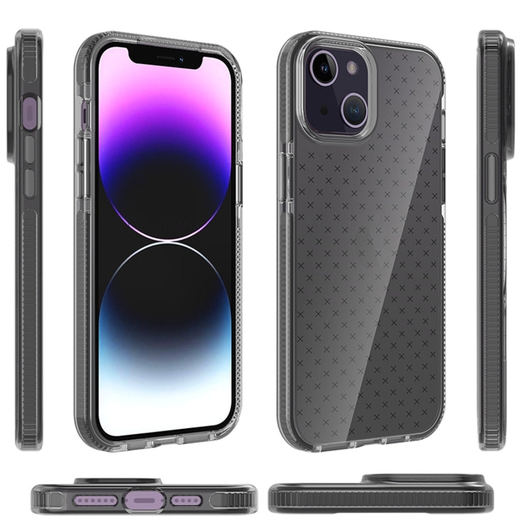 Custodia per cellulare in TPU trasparente con motivo a griglia, For iPhone 14, For iPhone 14 Plus, For iPhone 14 Pro, For iPhone 14 Pro Max