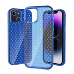 Custodia per cellulare in TPU trasparente con motivo a griglia, For iPhone 14, For iPhone 14 Plus, For iPhone 14 Pro, For iPhone 14 Pro Max