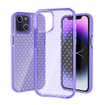 Custodia per cellulare in TPU trasparente con motivo a griglia, For iPhone 14, For iPhone 14 Plus, For iPhone 14 Pro, For iPhone 14 Pro Max