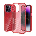 Custodia per cellulare in TPU trasparente con motivo a griglia, For iPhone 14, For iPhone 14 Plus, For iPhone 14 Pro, For iPhone 14 Pro Max