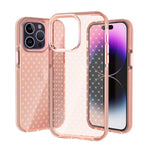 Custodia per cellulare in TPU trasparente con motivo a griglia, For iPhone 14, For iPhone 14 Plus, For iPhone 14 Pro, For iPhone 14 Pro Max