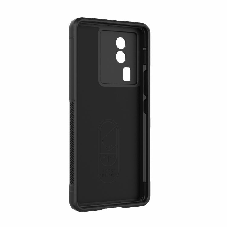 Magic Shield TPU + custodia per telefono in flanella, For vivo iQOO Neo7, For Xiaomi Redmi Note 12 5G /  Note 12 5G India