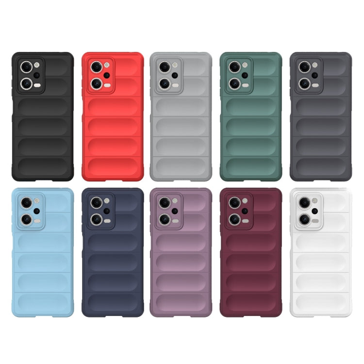 Magic Shield TPU + custodia per telefono in flanella, For Xiaomi Redmi Note 12 Pro 5G China / Note 12 Pro 5G Speed, For Xiaomi Redmi Note 12 Pro+ China / Global