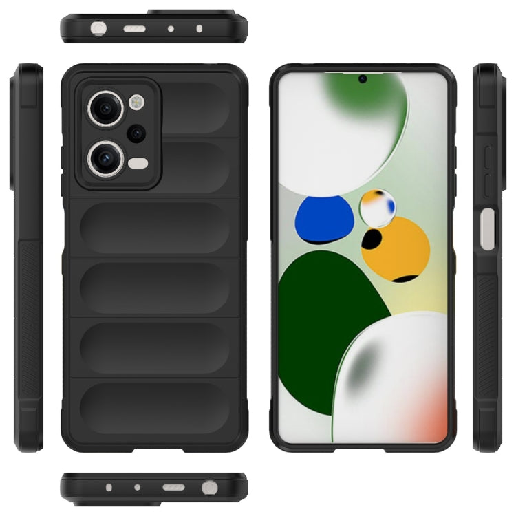 Magic Shield TPU + custodia per telefono in flanella, For Xiaomi Redmi Note 12 Pro 5G China / Note 12 Pro 5G Speed, For Xiaomi Redmi Note 12 Pro+ China / Global