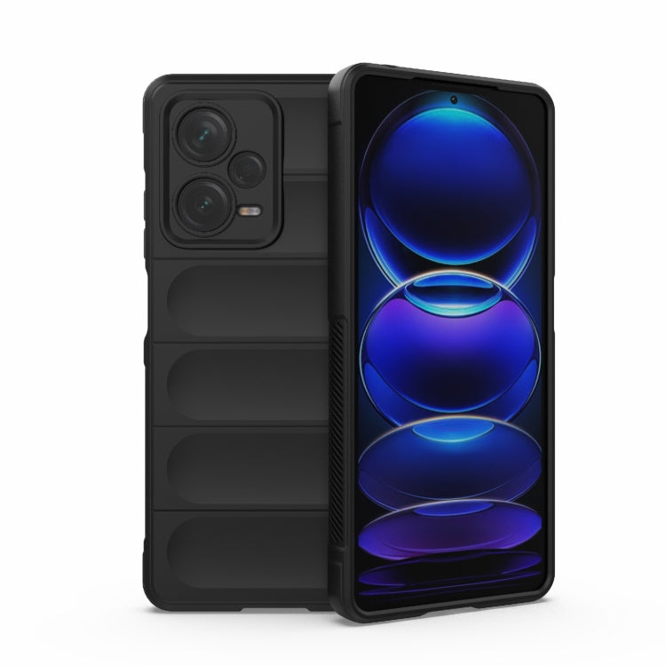 Magic Shield TPU + custodia per telefono in flanella, For Xiaomi Redmi Note 12 Pro 5G China / Note 12 Pro 5G Speed, For Xiaomi Redmi Note 12 Pro+ China / Global