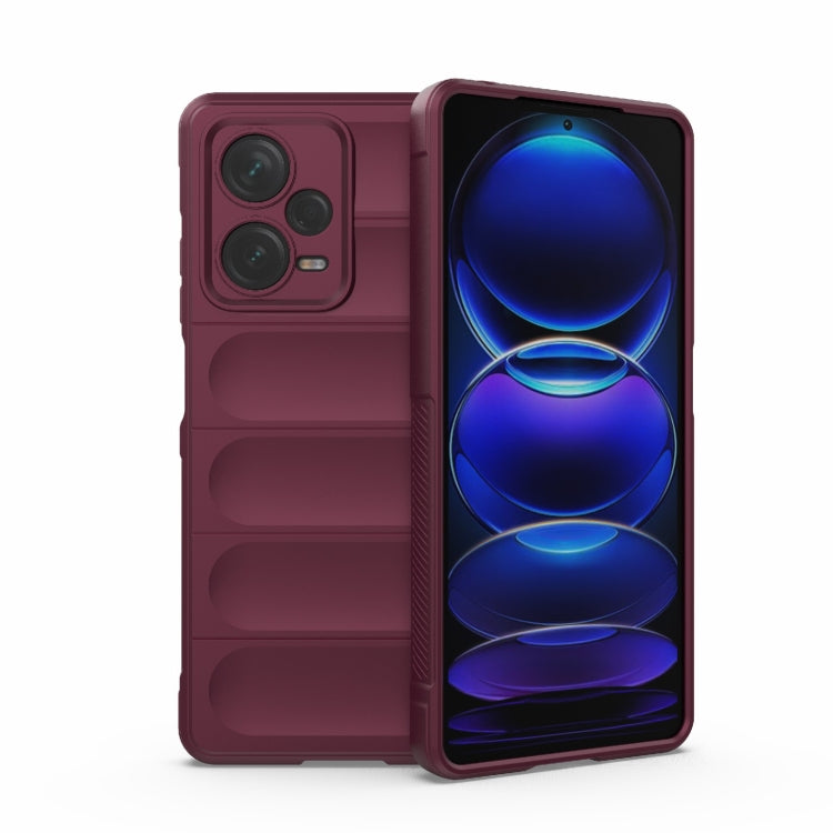 Magic Shield TPU + custodia per telefono in flanella, For Xiaomi Redmi Note 12 Pro 5G China / Note 12 Pro 5G Speed, For Xiaomi Redmi Note 12 Pro+ China / Global