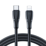 JOYROOM Cavo dati per ricarica rapida serie Surpass da 20 W tipo C a 8 pin, 0.25m, 1.2m, 2m, 3m