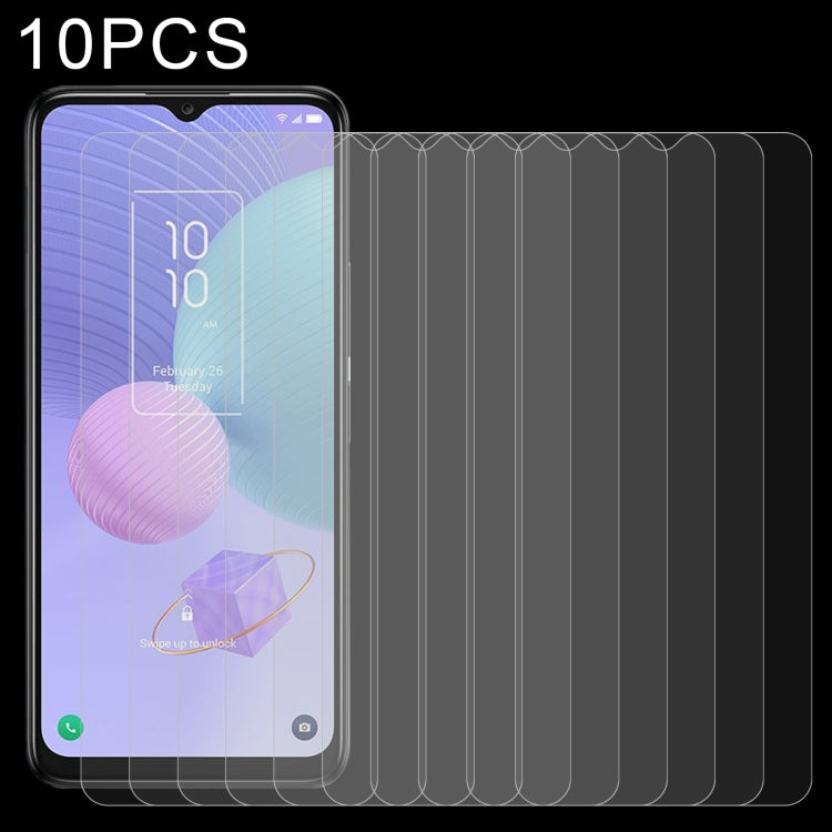 Pellicola in vetro temperato 10 pezzi 0,26 mm 9H 2,5D, For Honor 80 / 80 SE(10 PCS), For Honor 80 Pro(10 PCS), For Cricket Debut Smart (10 PCS), For TCL 405 (10 PCS), For Sharp Rouvo V (10 PCS)