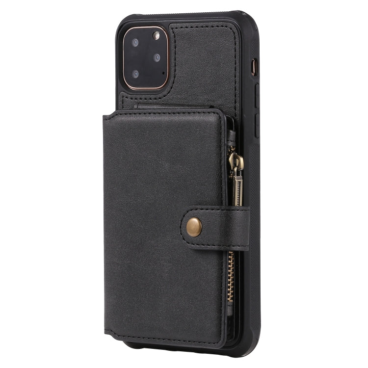 Custodia portafoglio con cerniera e slot carte