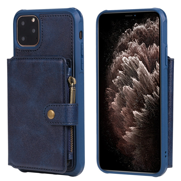 Custodia portafoglio con cerniera e slot carte