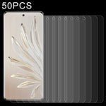 50 pellicole in vetro temperato 0,26 mm 9H 2,5D, For Honor 80 / 80 SE(50 PCS), For Honor 80 Pro(50 PCS), For Cricket Debut Smart (50 PCS), For TCL 405 (50 PCS), For Sharp Rouvo V (50 PCS)