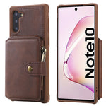 Custodia portafoglio con cerniera e slot carte