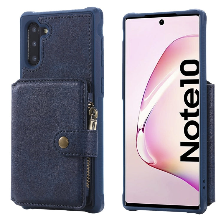 Custodia portafoglio con cerniera e slot carte