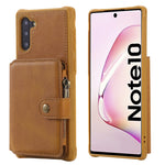 Custodia portafoglio con cerniera e slot carte