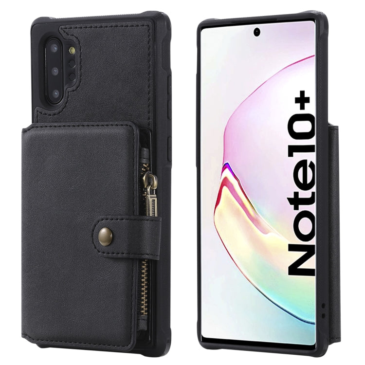 Custodia portafoglio con cerniera e slot carte