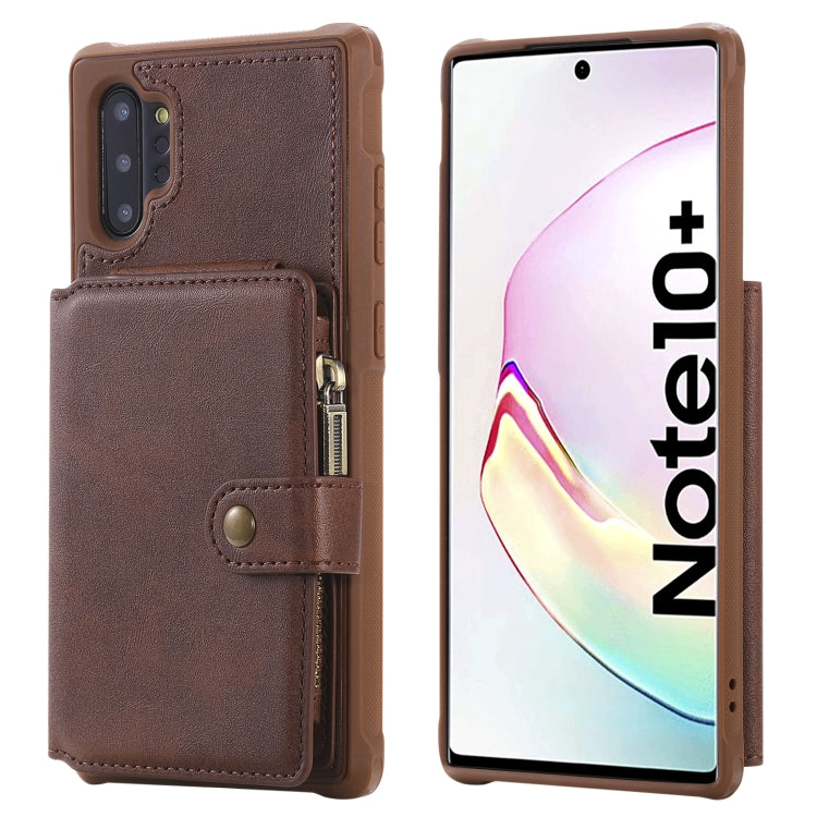 Custodia portafoglio con cerniera e slot carte