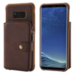 Custodia portafoglio antiurto per Galaxy Note e S8