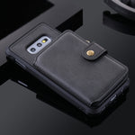 Custodia portafoglio antiurto per Samsung Galaxy S9 e S10