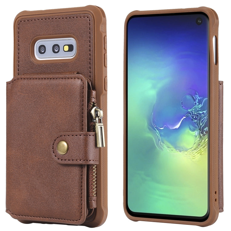 Custodia portafoglio antiurto per Samsung Galaxy S9 e S10