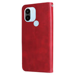 Custodia per telefono in pelle con cerniera in vitello, For Xiaomi Redmi A1+, For Xiaomi Redmi 11 Prime 4G, For Xiaomi Redmi Note 12 China, For Xiaomi Redmi Note 12 Pro 5G China