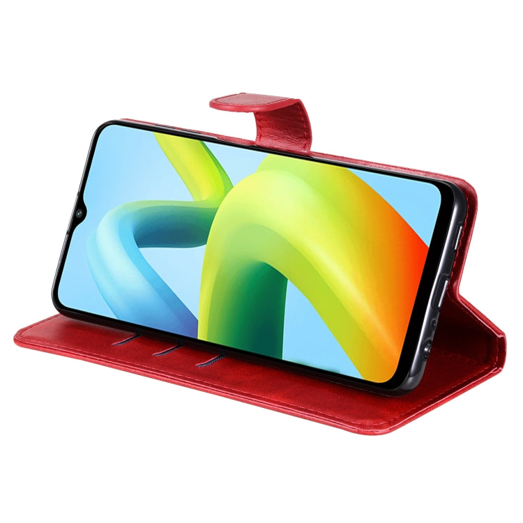 Custodia per telefono in pelle con cerniera in vitello, For Xiaomi Redmi A1+, For Xiaomi Redmi 11 Prime 4G, For Xiaomi Redmi Note 12 China, For Xiaomi Redmi Note 12 Pro 5G China