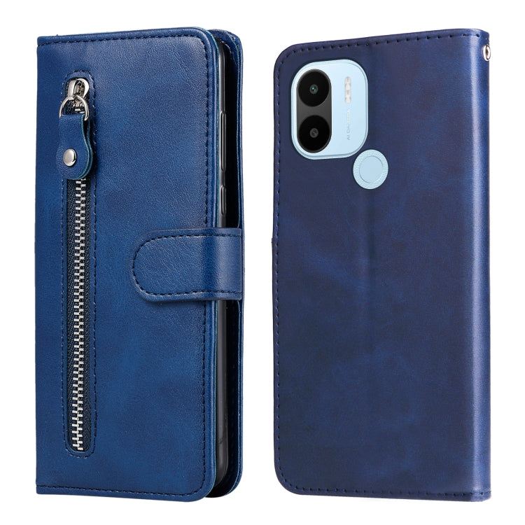 Custodia per telefono in pelle con cerniera in vitello, For Xiaomi Redmi A1+, For Xiaomi Redmi 11 Prime 4G, For Xiaomi Redmi Note 12 China, For Xiaomi Redmi Note 12 Pro 5G China