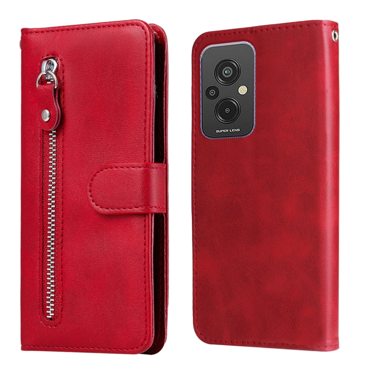 Custodia per telefono in pelle con cerniera in vitello, For Xiaomi Redmi A1+, For Xiaomi Redmi 11 Prime 4G, For Xiaomi Redmi Note 12 China, For Xiaomi Redmi Note 12 Pro 5G China